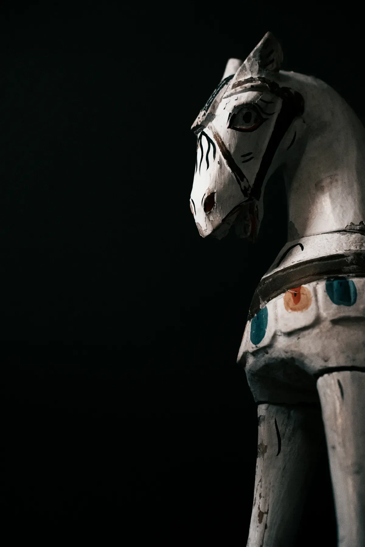 Creepy horse collectible